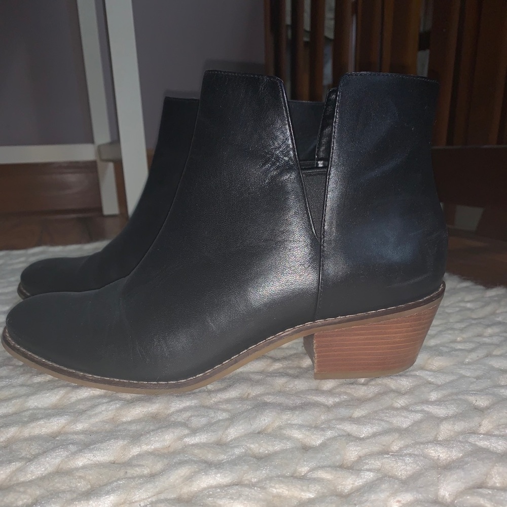 Cole Haan black booties